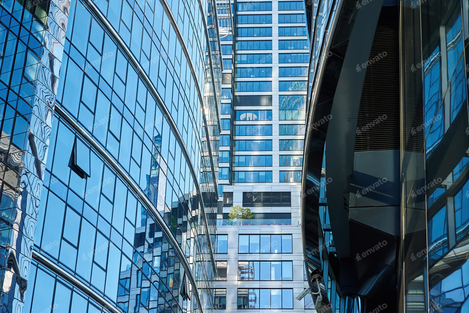 Modern office building facade Stock Photo, ft. abstract & background - Envato