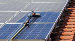 Pannelli solari pulizia